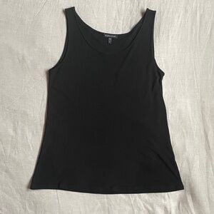 Eileen Fisher Silk Scoop Neck Tank